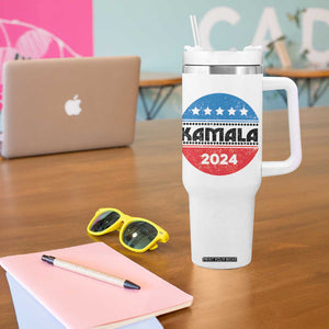 Harris Madam President Tumbler With Handle Kamala 2024 TB10 Print Your Wear