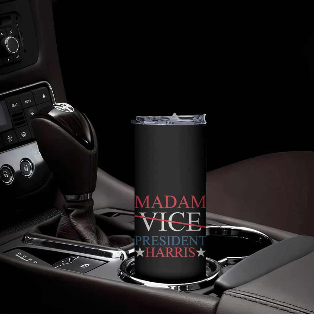 Harris 2024 Skinny Tumbler Madam President Fans Of Kamala TB10 Print Your Wear