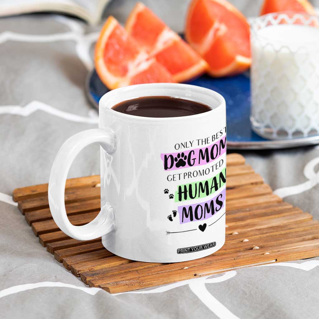 New Mom Gifts Coffee Mug Funny Dog Mom Pregnancy Gift For Expecting Mama TB10 Print Your Wear
