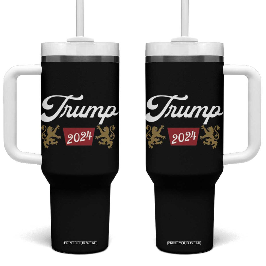 Trump A Fine Convicted Felon 2024 Tumbler With Handle Funny Beer Lover Gifts TB10 One Size: 40 oz Black Print Your Wear