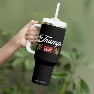 Trump A Fine Convicted Felon 2024 Tumbler With Handle Funny Beer Lover Gifts TB10 Print Your Wear