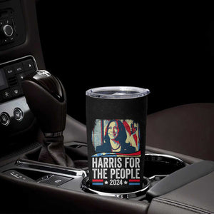 Kamala Harris For The People 2024 Election Tumbler Cup American Flag First woman Madam President TB10 Print Your Wear