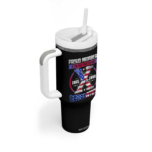 Proud Member Fck Your Feelings X Generation Tumbler With Handle Funny Gen X American Flag TB10 Print Your Wear