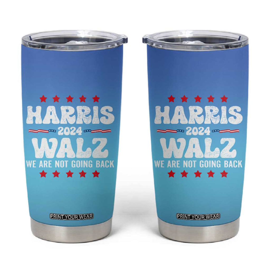 Kamala Harris Tim Walz 2024 Election Tumbler Cup For President Democrat Election Madam President TB10 Blue Print Your Wear