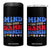 Kamala Harris Tim Walz 2024 Election 4 in 1 Can Cooler Tumbler Harris Walz Mind Your Own Damn Business TB10 One Size: 16 oz Black Print Your Wear