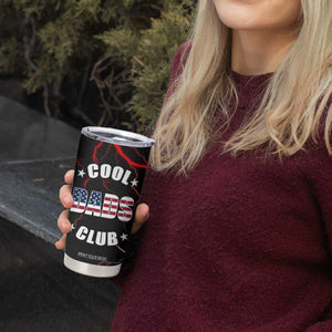 Christmas Gifts for Dad Tumbler Cup Cool Dads Club Father's Day American Flag TB10 Print Your Wear