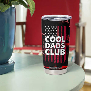 Christmas Gifts for Dad Tumbler Cup Cool Dads Club Father's Day American Flag TB10 Print Your Wear