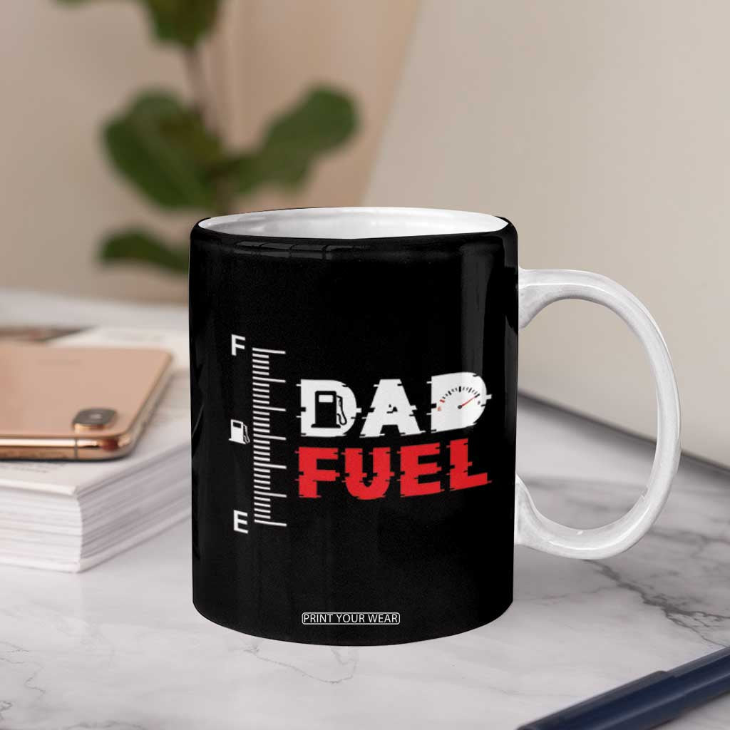 Dad Gifts From Kids Coffee Mug Dad Fuel Fathers Day TB10 Print Your Wear