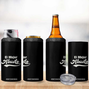 El Mejor Abuelo 4 in 1 Can Cooler Tumbler Fathers day Dia Del Padre Best Abuelo Gifts In Spanish TB10 Print Your Wear