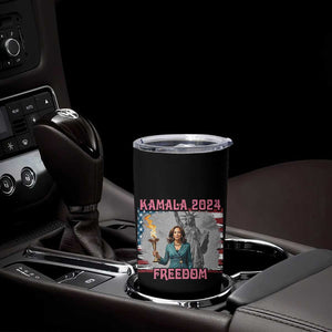 Kamala Harris 2024 Campaign Tumbler Cup for Freedom Lady Liberty Torch American Flag TB10 Print Your Wear