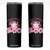 Breast Cancer Awareness Skinny Tumbler Pink Ribbon Boojee Halloween Support The Fighters TB10 Black Print Your Wear