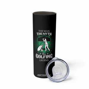 Funny Golfer Skinny Tumbler The Man The Myth The Golfing Legend Dad Grandpa Father's Day TB10 Print Your Wear