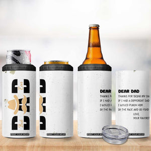 Gifts For Dad 4 in 1 Can Cooler Tumbler Christmas Birthday Present Ideas For Father Husband Fathers Gift TB10 Print Your Wear