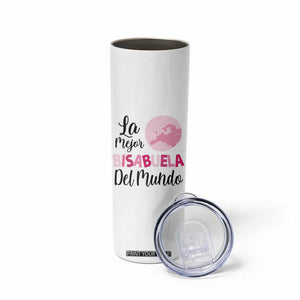 Great-grandmother Gifts in Spanish Skinny Tumbler La Mejor Bisabuela Del Mundo TB10 Print Your Wear