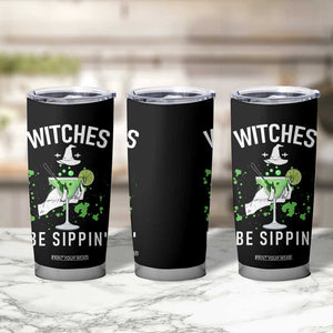 Funny Halloween Party Tumbler Cup Witch Witches Be Sippin, for Ladies TB10 Print Your Wear