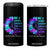 Suicide Prevention Awareness 4 in 1 Can Cooler Tumbler Teal Purple Sunflower No Story Should End Too Soon TB10 One Size: 16 oz Black Print Your Wear