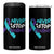 Suicide Prevention Awareness 4 in 1 Can Cooler Tumbler Teal Purple Ribbon Semicolon Never Stop Fighting Support Therapist Psychologist TB10 One Size: 16 oz Black Print Your Wear