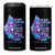 Suicide Prevention Awareness 4 in 1 Can Cooler Tumbler Teal Purple Ribbon Wolf Be Kind Everyone Is Fighting A Battle You Know Nothing About TB10 One Size: 16 oz Black Print Your Wear