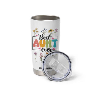 Funny Aunt Tumbler Cup Best Auntie Ever TB10 Print Your Wear