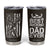 Deer Hunters Tumbler Cup Best Buckin' Dad Ever Funny Fathers Day Christmas Gifts for Dad TB10 Brown Print Your Wear