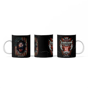 Christian Gift for Men Coffee Mug I Can Do All Things Through Christ Religious Pastor TB10 Print Your Wear