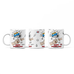 Fathers Day Gift For Dad Coffee Mug Super Dad TB10 Print Your Wear