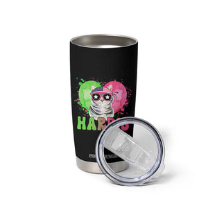 Harris 2024 Presidential Election Tumbler Cup Cat Lady Ladies for Kamala Madam President TB10 Print Your Wear