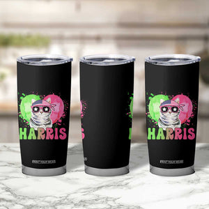 Harris 2024 Presidential Election Tumbler Cup Cat Lady Ladies for Kamala Madam President TB10 Print Your Wear