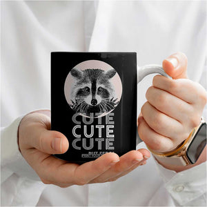 Cute Raccoon Coffee Mug But Feral Gag Gift For Her TB10 Print Your Wear