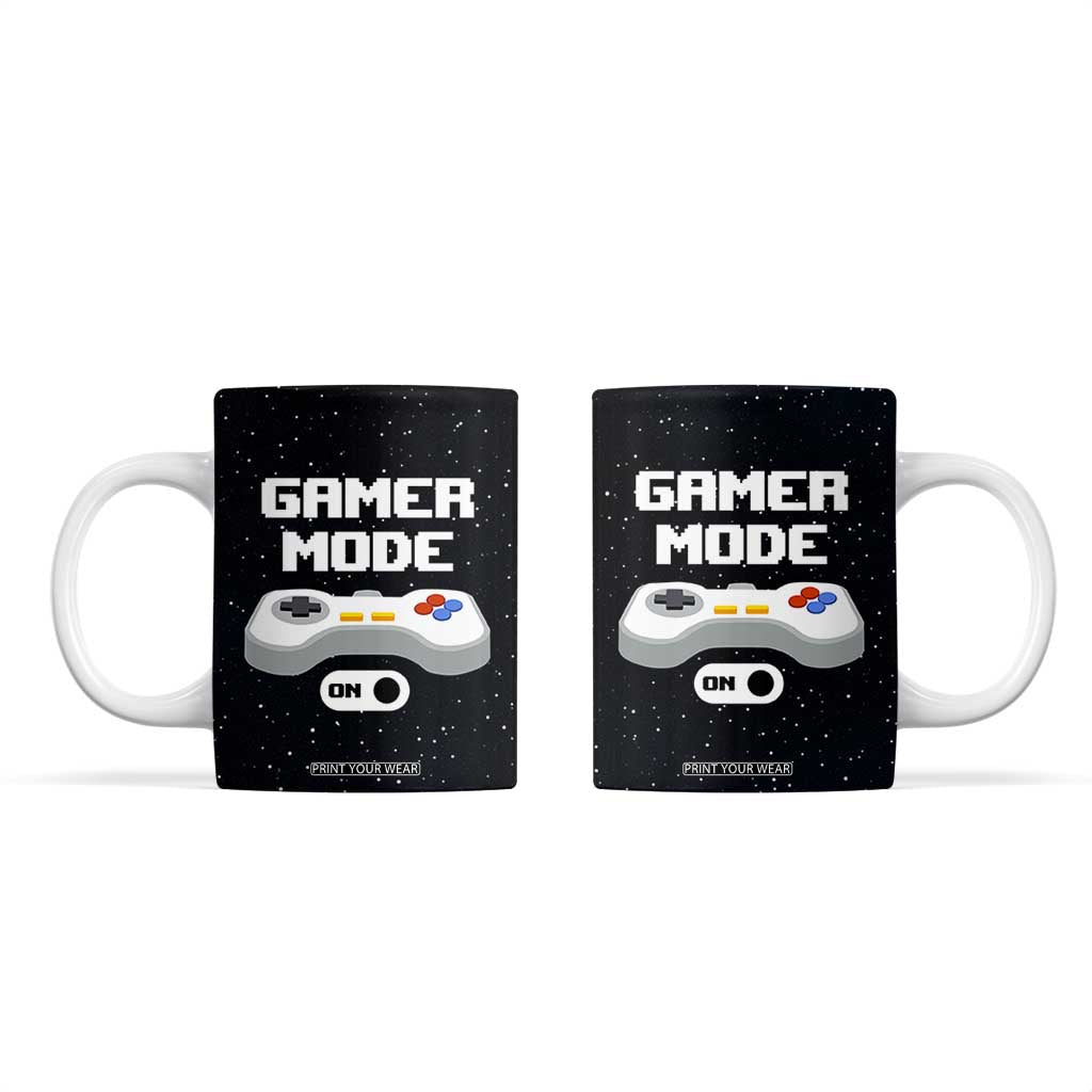 Gaming Gifts Coffee Mug Gamer Mode On Video Game TB10 Black Print Your Wear