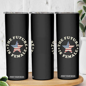 Harris 2024 Election Skinny Tumbler The Future Is Female Kamala Madam President TB10 Print Your Wear