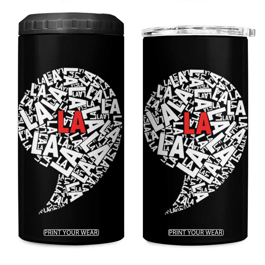 Harris 2024 4 in 1 Can Cooler Tumbler Comma La Funny Madam President Fans Of Kamala TB10 One Size: 16 oz Black Print Your Wear