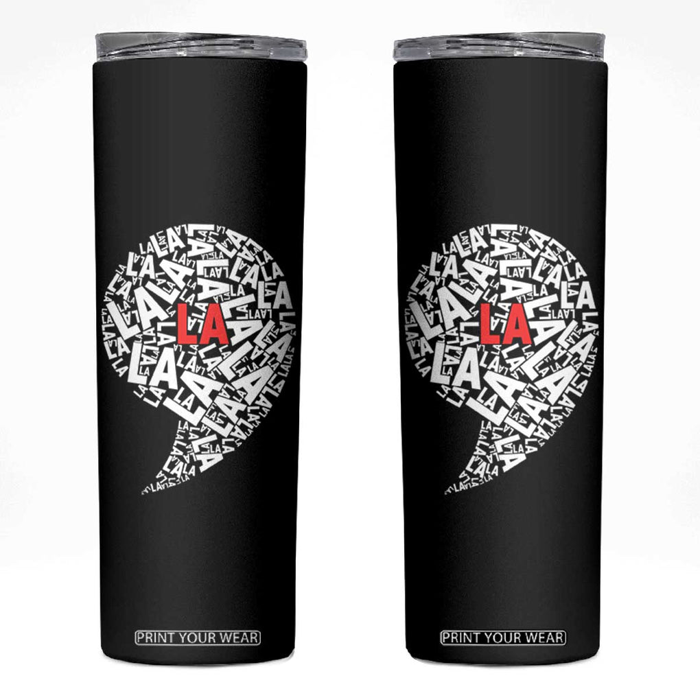 Harris 2024 Skinny Tumbler Comma La Funny Madam President Fans Of Kamala TB10 Black Print Your Wear