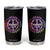 Harris 2024 Election Tumbler Cup Feminist Flower Peace Love Equality Hope Diversity American Flag TB10 Black Print Your Wear