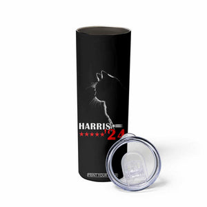 Harris 2024 Skinny Tumbler Cat Lady Ladies for Kamala Madam President TB10 Print Your Wear