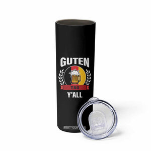 Oktoberfest German Flag Skinny Tumbler Prost Guten Tag Y'all Beer Festival TB10 Print Your Wear