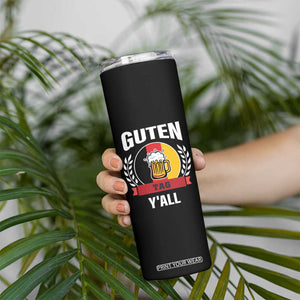 Oktoberfest German Flag Skinny Tumbler Prost Guten Tag Y'all Beer Festival TB10 Print Your Wear