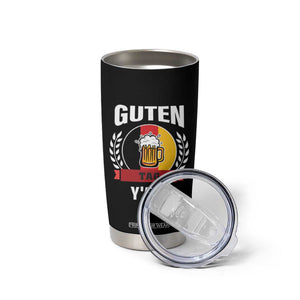 Oktoberfest German Flag Tumbler Cup Prost Guten Tag Y'all Beer Festival TB10 Print Your Wear