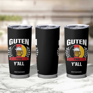 Oktoberfest German Flag Tumbler Cup Prost Guten Tag Y'all Beer Festival TB10 Print Your Wear