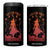 Halloween Witch 4 in 1 Can Cooler Tumbler Salem 1692 They Missed One TB10 One Size: 16 oz Black Print Your Wear