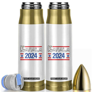 Harris 2024 Bullet Tumbler Cat Lady For Kamala '24 Presidential Election TB10 Black Print Your Wear