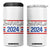 Harris 2024 4 in 1 Can Cooler Tumbler Cat Lady For Kamala '24 Presidential Election TB10 One Size: 16 oz Black Print Your Wear