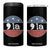 Kamala Harris 2024 4 in 1 Can Cooler Tumbler Comma La Madam President TB10 One Size: 16 oz Black Print Your Wear