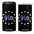 Kamala Harris 2024 4 in 1 Can Cooler Tumbler Comma La Presidential Election TB10 One Size: 16 oz Black Print Your Wear