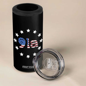 Kamala Harris 2024 4 in 1 Can Cooler Tumbler Comma La Presidential Election TB10 Print Your Wear