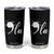 Harris 2024 Tumbler Cup Comma La Cat Lady For Kamala TB10 Black Print Your Wear