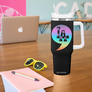 Kamala Harris 2024 Election Tumbler With Handle Comma La Coconut Tree First Female Madam President Gift for Women TB10 Print Your Wear