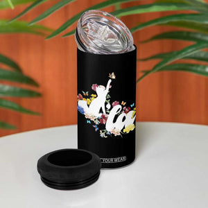 Kamala Harris 2024 Election 4 in 1 Can Cooler Tumbler Comma La Funny Cat First Female Madam President Gift for Women TB10 Print Your Wear