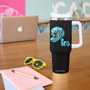 Kamala Harris 2024 Election Tumbler With Handle Comma La Vote Blue Wave First Female Madam President Gift for Women TB10 Print Your Wear