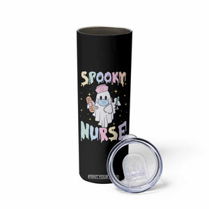 Halloween Nurse Skinny Tumbler Spooky Nurse Ghost Nursing Halloween TB10 Print Your Wear